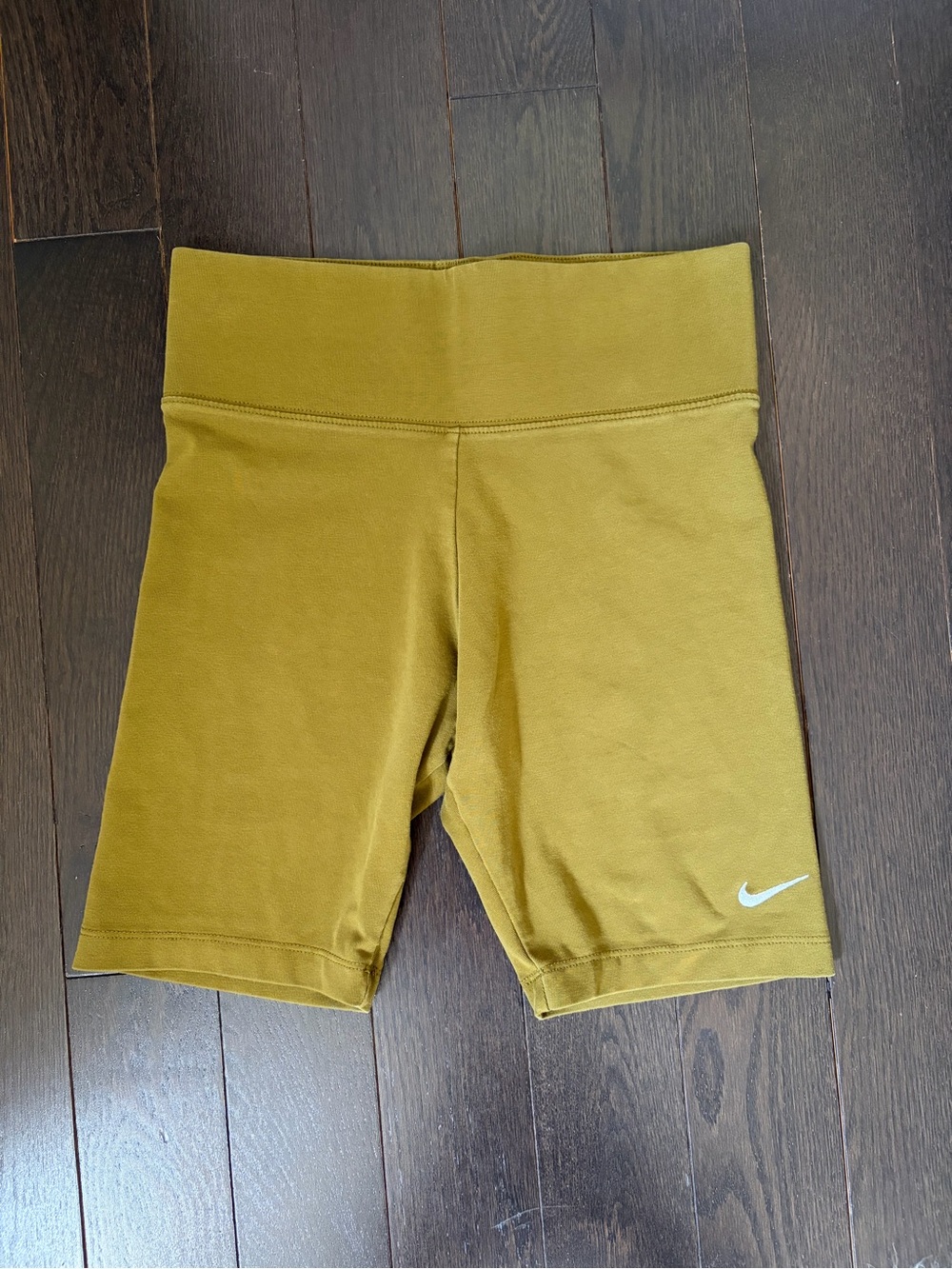 Nike Women's Olive Green Bike Shorts